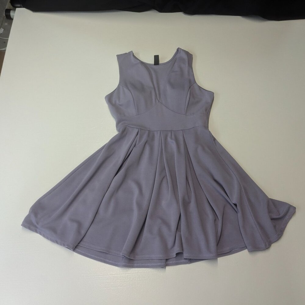 Windsor Lavender Empire Waist Mini Dress Size Extra Small